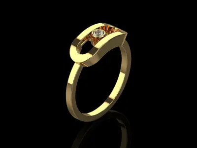 Move Ring N163 3D print model