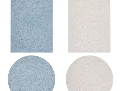 Rugs No 193 Low-poly 3D model