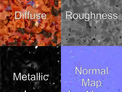 Fantasy Spiked Dinosaur Monster Model Low-poly 3D model