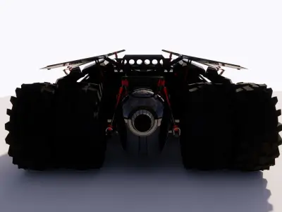 Batmovil batmobile 3D model