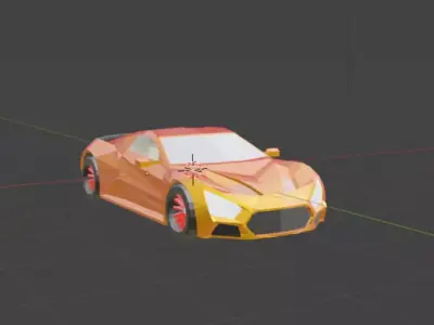 3d smart model car 3D print model