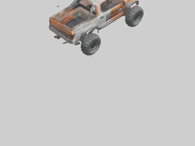 Offroad Racing Truck model 3D model