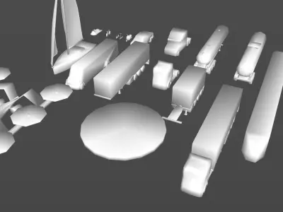 Car Concept Model 2 - Library Car 3D print model 3D print model