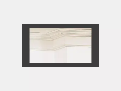 Lepnina picture of crown moulding 3D model