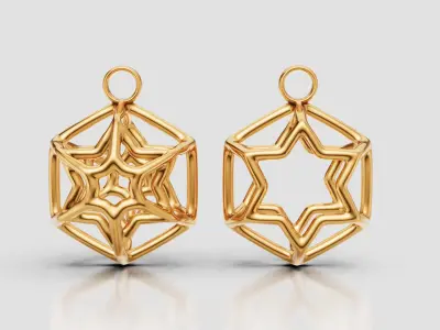 Star Decoration Ornament 3D print model