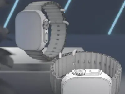 smart watch 3D model