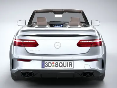 Mercedes E53 Cabrio AMG 2021 3D model