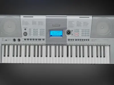 Yamaha PSR-E403 Electric Piano-Keyboard - DMAXDesigns Low-poly 3D model