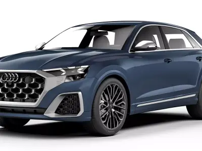 Audi SQ8 2024 3D model