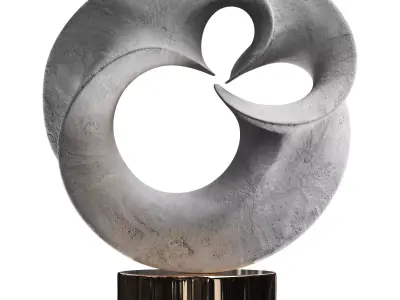 Arabesque Low-poly 3D model