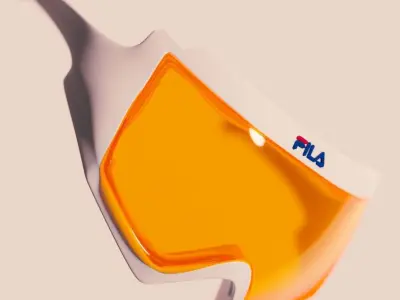 Fila Concept Sunglasses Mask 3D model