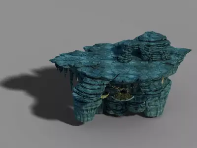 Stone Zhen Magic Cave - Mountain - Stone Chassis 3D model
