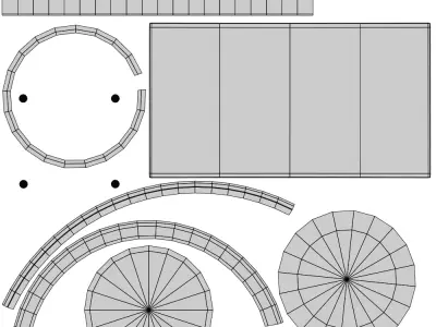 Free Trophy Award Base Free 3D model