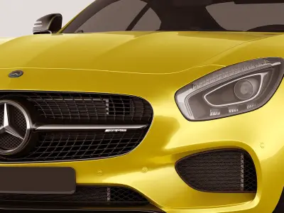 Mercedes GT AMG 3D model