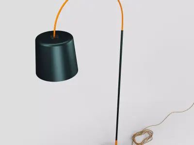 Modern and Minimal Enlighten Floor Lamp Free 3D model