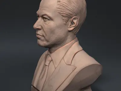 Elon Musk 3D print model