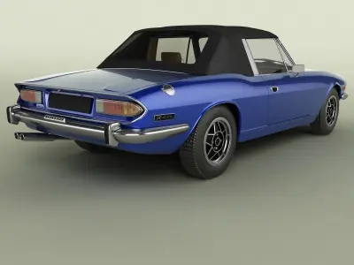 Triumph Stag Soft Top 3D model