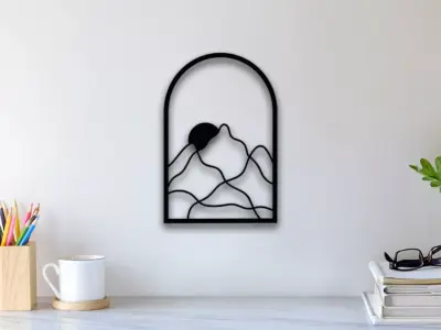 Sun Wall Art 3D print model purchase