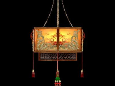 Chinese Palace Lantern 3D model