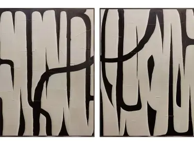 Abstract Painting ABAV274 3D model