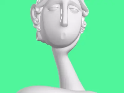 Flower vase  3D print model