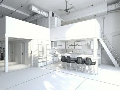 Archinteriors vol 46 - modern interiors 3D model