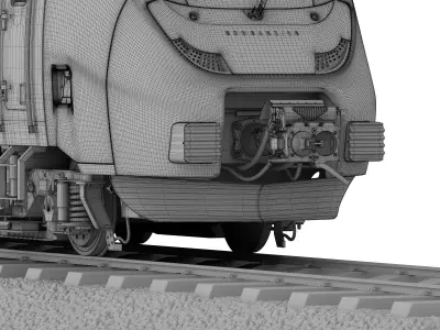 Bombardier TALENT 3 Battery-Powered 3D model