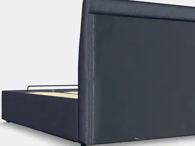 IDANAS Upholstered ottoman bed 1 Low-poly 3D model