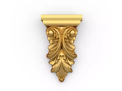 Classic decor ornament 67 3D model