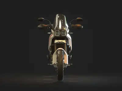 Base model  Ducati Desert X 2022 3D model