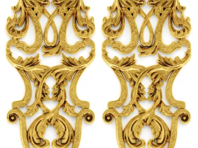 Cartouches SET 40 3D model