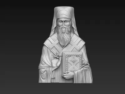 orthodox priest cnc model  3D print model