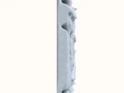 Stone wall 193 3D model