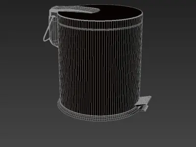 Trashcans Pedal 5lt 3D model