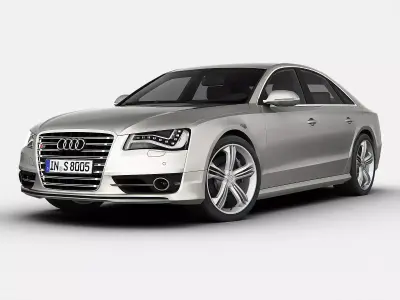 Audi S8 2013 3D model