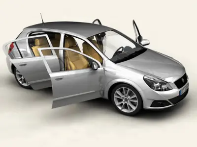 Generic Car Compact Class 3D model