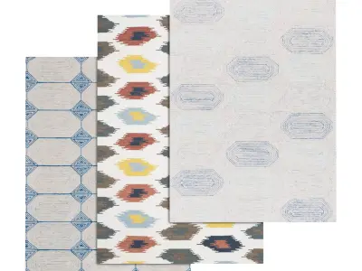 Rug Set 2208 3D model