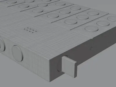 Teenage Engineering OP-Z  Multimedia Synthesizer and Sequencer 3D model