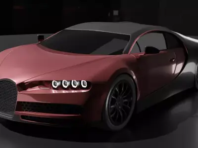Bugatti Chiron 3D model
