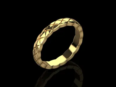 Coco Crush mini ring 17 Size N216 3D print model