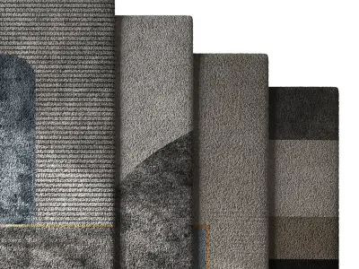 Rug Set 27 3D model