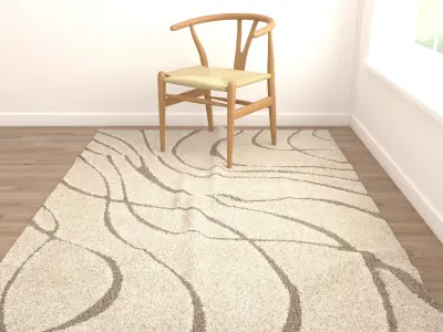Rugs No 95 Low-poly 3D model