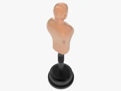 Punching Dummy 3D model