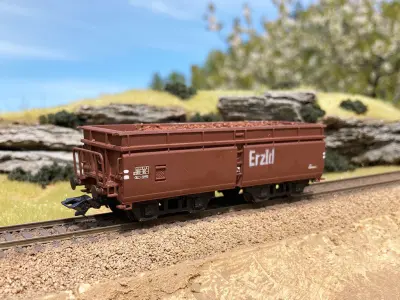 ROLLS-0012 German State Railways Hopper car 00tz 44 H0-scale 3D print model