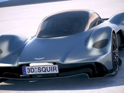 Aston Martin AM RB 001 2018 3D model