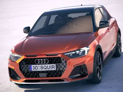 Audi A1 Citycarver 2020 3D model