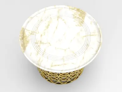 Nergo Side Table 3D model