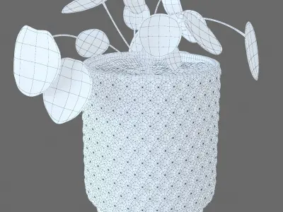 Decorative set 004  3D model