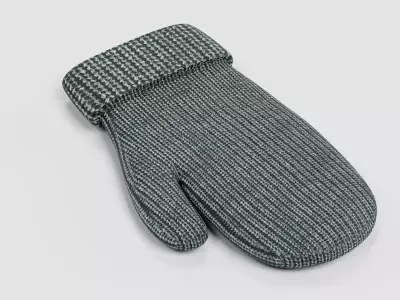 -Winter Glove- 3D model