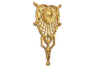 Classic decor ornament 121 3D model